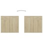 Sideboard Sonoma-Eiche 160x36x75 cm Holzwerkstoff Sideboard Sonoma-Eiche 160x36x75 cm Holzwerkstoff