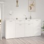 vidaXL Sideboard Hochglanz-Weiß 160x36x75 cm Holzwerkstoff vidaXL Sideboard Hochglanz-Weiß 160x36x75 cm Holzwerkstoff