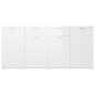 vidaXL Sideboard Hochglanz-Weiß 160x36x75 cm Holzwerkstoff vidaXL Sideboard Hochglanz-Weiß 160x36x75 cm Holzwerkstoff