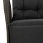 vidaXL 9-tlg. Garten-Essgruppe mit Kissen Schwarz Poly Rattan vidaXL 9-tlg. Garten-Essgruppe mit Kissen Schwarz Poly Rattan