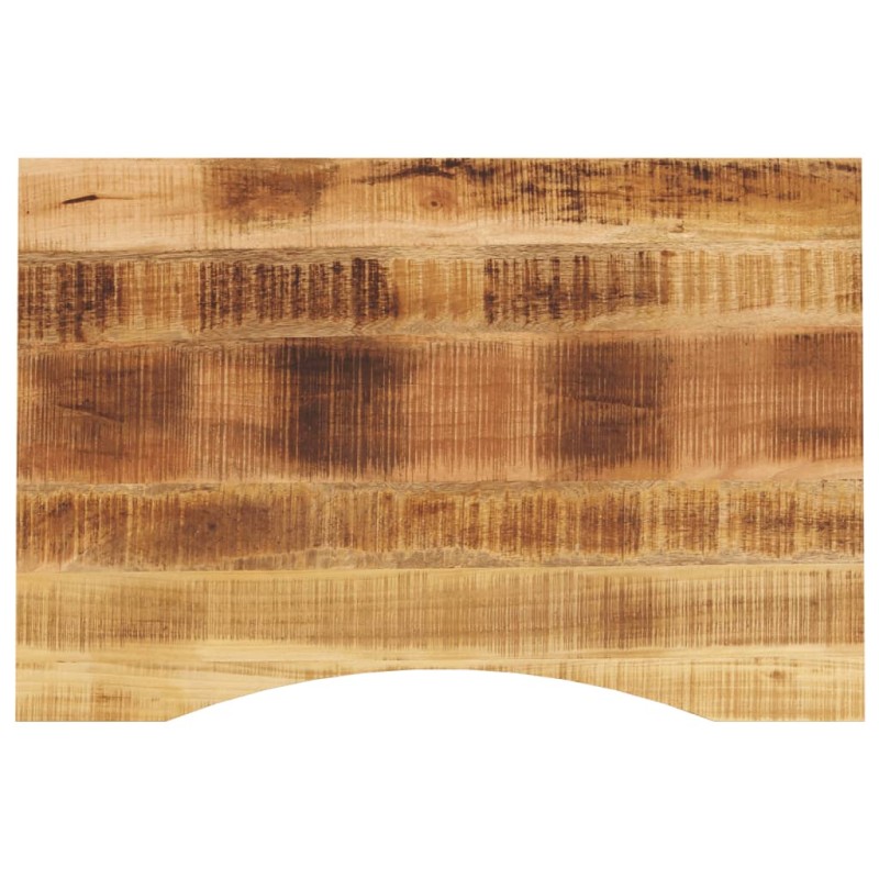 vidaXL Schreibtischplatte mit Aussparung 100x60x2,5cm Massivholz Mango vidaXL Schreibtischplatte mit Aussparung 100x60x2,5cm Massivholz Mango