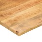 vidaXL Schreibtischplatte mit Aussparung 100x60x2,5cm Massivholz Mango vidaXL Schreibtischplatte mit Aussparung 100x60x2,5cm Massivholz Mango