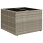 vidaXL 11-tlg. Garten-Sofagarnitur mit Kissen Hellgrau Poly Rattan vidaXL 11-tlg. Garten-Sofagarnitur mit Kissen Hellgrau Poly Rattan