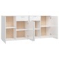 vidaXL Sideboard Hochglanz-Weiß 160x36x75 cm Holzwerkstoff vidaXL Sideboard Hochglanz-Weiß 160x36x75 cm Holzwerkstoff