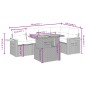 vidaXL 6-tlg. Garten-Sofagarnitur mit Kissen Beige Poly Rattan vidaXL 6-tlg. Garten-Sofagarnitur mit Kissen Beige Poly Rattan