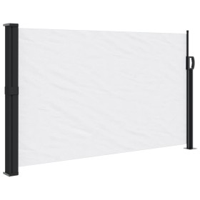 vidaXL Seitenmarkise Ausziehbar Weiß 120x300 cm