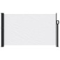 vidaXL Seitenmarkise Ausziehbar Weiß 120x300 cm vidaXL Seitenmarkise Ausziehbar Weiß 120x300 cm