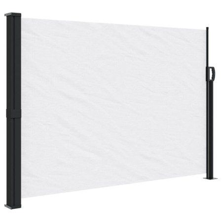 vidaXL Seitenmarkise Ausziehbar Weiß 140x300 cm