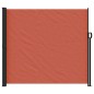 vidaXL Seitenmarkise Ausziehbar Terrakottarot 180x500 cm vidaXL Seitenmarkise Ausziehbar Terrakottarot 180x500 cm