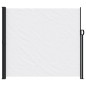 vidaXL Seitenmarkise Ausziehbar Weiß 180x500 cm vidaXL Seitenmarkise Ausziehbar Weiß 180x500 cm