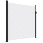 vidaXL Seitenmarkise Ausziehbar Weiß 200x500 cm vidaXL Seitenmarkise Ausziehbar Weiß 200x500 cm