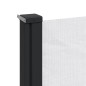 vidaXL Seitenmarkise Ausziehbar Weiß 200x500 cm vidaXL Seitenmarkise Ausziehbar Weiß 200x500 cm
