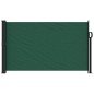 vidaXL Seitenmarkise Ausziehbar Dunkelgrün 120x600 cm vidaXL Seitenmarkise Ausziehbar Dunkelgrün 120x600 cm