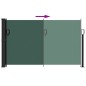 vidaXL Seitenmarkise Ausziehbar Dunkelgrün 120x600 cm vidaXL Seitenmarkise Ausziehbar Dunkelgrün 120x600 cm