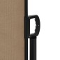 vidaXL Seitenmarkise Ausziehbar Taupe 140x600 cm vidaXL Seitenmarkise Ausziehbar Taupe 140x600 cm