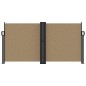 vidaXL Seitenmarkise Ausziehbar Taupe 120x600 cm vidaXL Seitenmarkise Ausziehbar Taupe 120x600 cm