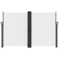 vidaXL Seitenmarkise Ausziehbar Weiß 160x600 cm vidaXL Seitenmarkise Ausziehbar Weiß 160x600 cm