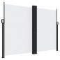 vidaXL Seitenmarkise Ausziehbar Weiß 180x600 cm vidaXL Seitenmarkise Ausziehbar Weiß 180x600 cm