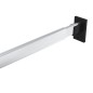 vidaXL Teleskop-Kleiderstangen 4 Stk. Silbern 58-100 cm vidaXL Teleskop-Kleiderstangen 4 Stk. Silbern 58-100 cm