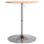 vidaXL Bartisch Ø60x89,5 cm Massivholz Buche vidaXL Bartisch Ø60x89,5 cm Massivholz Buche
