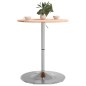 vidaXL Bartisch Ø60x89,5 cm Massivholz Buche vidaXL Bartisch Ø60x89,5 cm Massivholz Buche