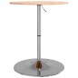 vidaXL Bartisch Ø60x89,5 cm Massivholz Buche vidaXL Bartisch Ø60x89,5 cm Massivholz Buche