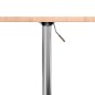 vidaXL Bartisch Ø60x89,5 cm Massivholz Buche vidaXL Bartisch Ø60x89,5 cm Massivholz Buche