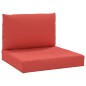 vidaXL Palettenkissen 2-tlg. Rot Oxford-Gewebe vidaXL Palettenkissen 2-tlg. Rot Oxford-Gewebe