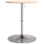 vidaXL Bartisch Ø60x89,5 cm Massivholz Eiche vidaXL Bartisch Ø60x89,5 cm Massivholz Eiche