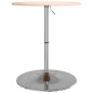 vidaXL Bartisch Ø60x89,5 cm Massivholz Eiche vidaXL Bartisch Ø60x89,5 cm Massivholz Eiche