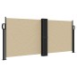 vidaXL Seitenmarkise Ausziehbar Beige 100x1000 cm vidaXL Seitenmarkise Ausziehbar Beige 100x1000 cm