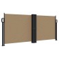 vidaXL Seitenmarkise Ausziehbar Taupe 100x600 cm vidaXL Seitenmarkise Ausziehbar Taupe 100x600 cm