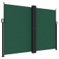 vidaXL Seitenmarkise Ausziehbar Dunkelgrün 180x1000 cm vidaXL Seitenmarkise Ausziehbar Dunkelgrün 180x1000 cm