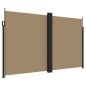 vidaXL Seitenmarkise Ausziehbar Taupe 200x1000 cm vidaXL Seitenmarkise Ausziehbar Taupe 200x1000 cm