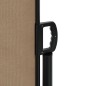 vidaXL Seitenmarkise Ausziehbar Taupe 200x1000 cm vidaXL Seitenmarkise Ausziehbar Taupe 200x1000 cm