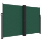 vidaXL Seitenmarkise Ausziehbar Dunkelgrün 160x1200 cm vidaXL Seitenmarkise Ausziehbar Dunkelgrün 160x1200 cm