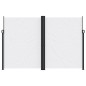 vidaXL Seitenmarkise Ausziehbar Weiß 220x1000 cm vidaXL Seitenmarkise Ausziehbar Weiß 220x1000 cm
