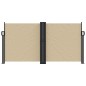vidaXL Seitenmarkise Ausziehbar Beige 120x1200 cm vidaXL Seitenmarkise Ausziehbar Beige 120x1200 cm