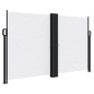 vidaXL Seitenmarkise Ausziehbar Weiß 140x1200 cm vidaXL Seitenmarkise Ausziehbar Weiß 140x1200 cm