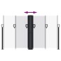 vidaXL Seitenmarkise Ausziehbar Weiß 140x1200 cm vidaXL Seitenmarkise Ausziehbar Weiß 140x1200 cm