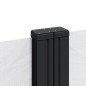 vidaXL Seitenmarkise Ausziehbar Weiß 140x1200 cm vidaXL Seitenmarkise Ausziehbar Weiß 140x1200 cm