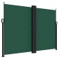 vidaXL Seitenmarkise Ausziehbar Dunkelgrün 180x1200 cm vidaXL Seitenmarkise Ausziehbar Dunkelgrün 180x1200 cm