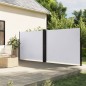 vidaXL Seitenmarkise Ausziehbar Weiß 160x1200 cm vidaXL Seitenmarkise Ausziehbar Weiß 160x1200 cm
