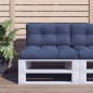 vidaXL Palettenkissen Marineblau 70x40x12 cm Oxford-Gewebe vidaXL Palettenkissen Marineblau 70x40x12 cm Oxford-Gewebe