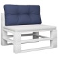 vidaXL Palettenkissen Marineblau 70x40x12 cm Oxford-Gewebe vidaXL Palettenkissen Marineblau 70x40x12 cm Oxford-Gewebe