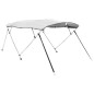 vidaXL 4-Bow Bimini-Top mit Seitenteilen 243x(185-198)x137 cm vidaXL 4-Bow Bimini-Top mit Seitenteilen 243x(185-198)x137 cm