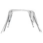 vidaXL 4-Bow Bimini-Top mit Seitenteilen 243x(185-198)x137 cm vidaXL 4-Bow Bimini-Top mit Seitenteilen 243x(185-198)x137 cm