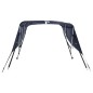 vidaXL 3-Bow Bimini-Top mit Seitenteilen 183x(154-167)x137 cm vidaXL 3-Bow Bimini-Top mit Seitenteilen 183x(154-167)x137 cm