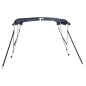 vidaXL 3-Bow Bimini-Top mit Seitenteilen 183x(154-167)x137 cm vidaXL 3-Bow Bimini-Top mit Seitenteilen 183x(154-167)x137 cm