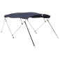 vidaXL 4-Bow Bimini-Top mit Seitenteilen 243x(185-198)x137 cm vidaXL 4-Bow Bimini-Top mit Seitenteilen 243x(185-198)x137 cm